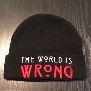 Hot topic Black skoal cap